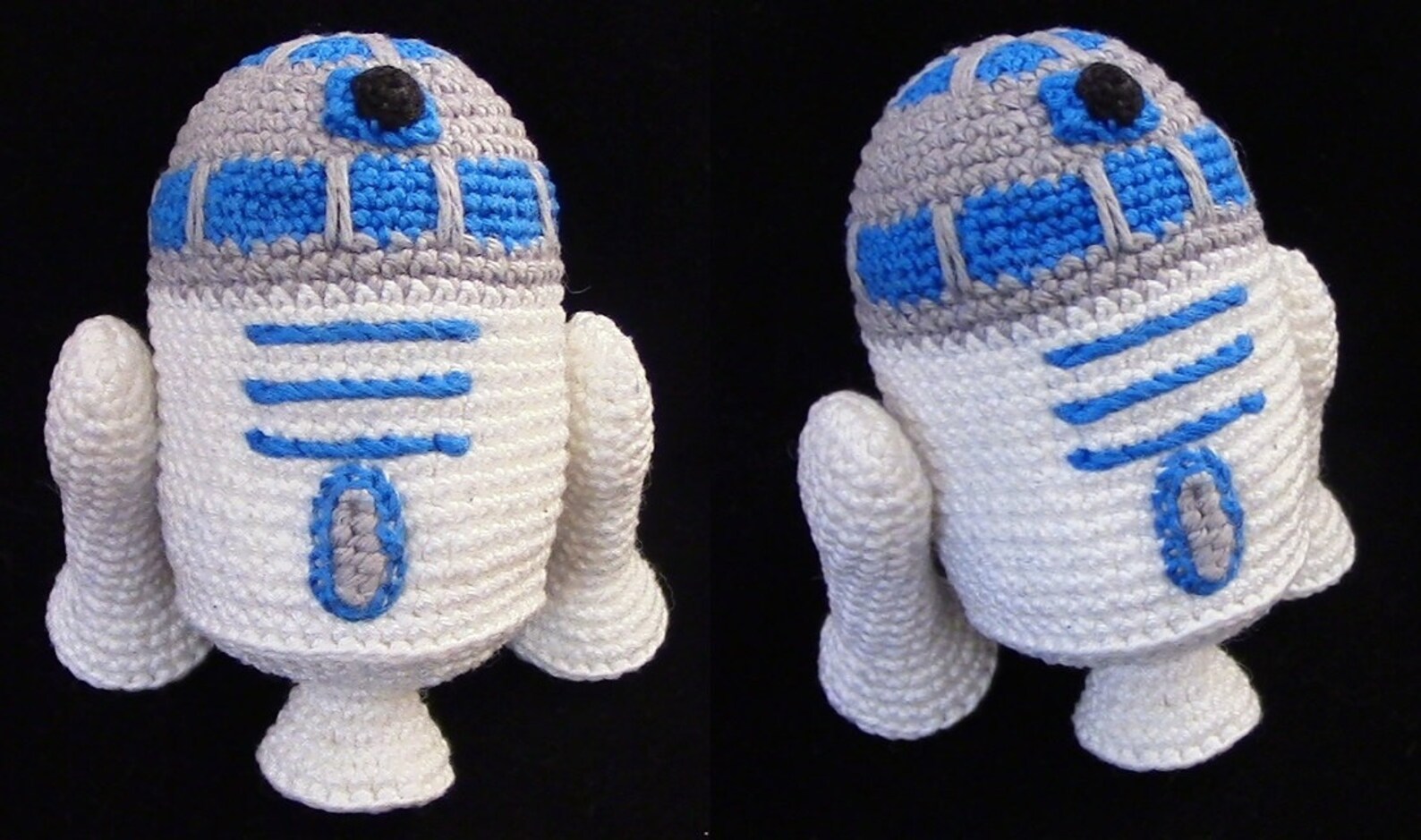 CROCHET PATTERN Droid R2D2 amigurumi pattern Etsy France