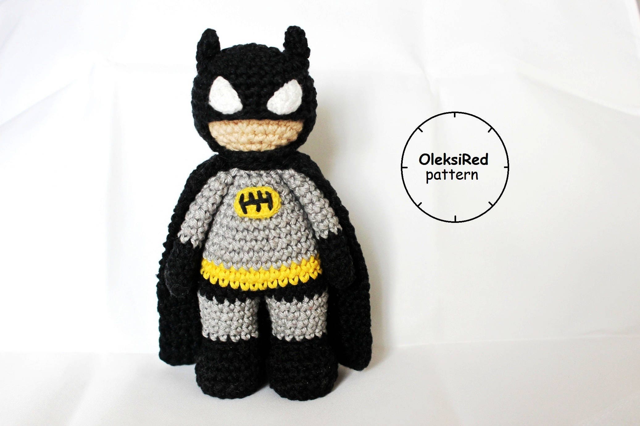 Batman Amigurumi CROCHET PATTERN Etsy