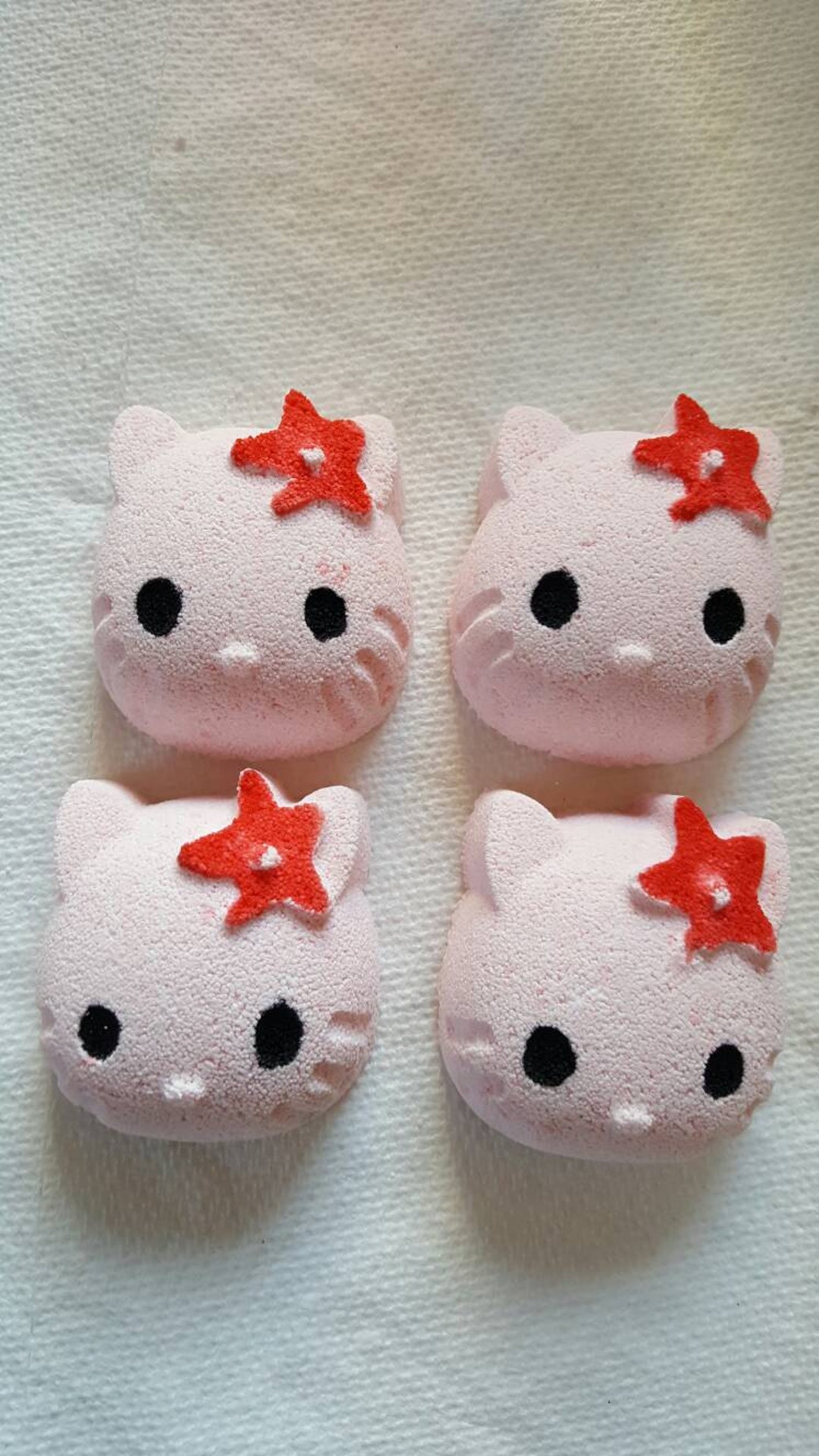 Hello Kitty Bath Bomb 4 Piece Set. - Etsy