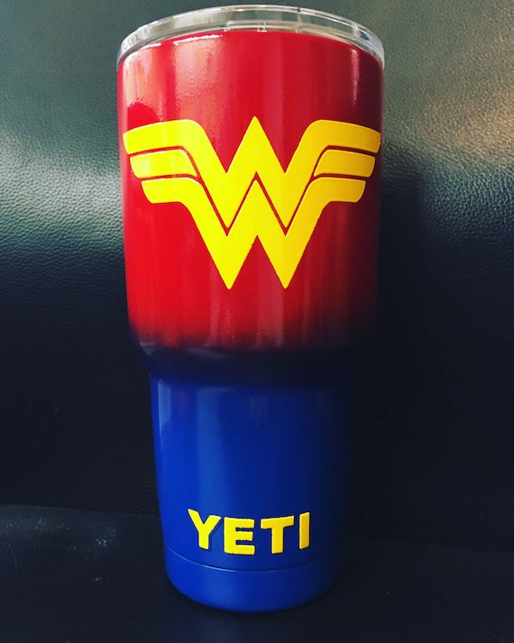 Wonder Woman Yeti stainless steel cup