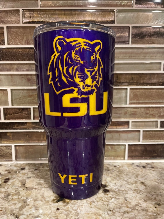 Geaux Tigers Custom Tumbler 