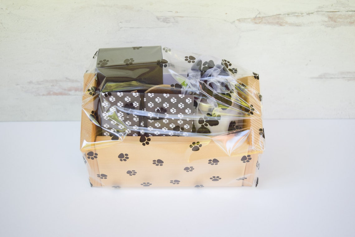 Dog House Pet Loss Basket Pet Sympathy Gift Pet Loss Gift