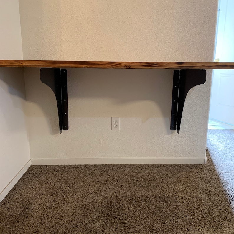 21 Wall Mount Desk BracketsTable BracketsDIY Brackets Etsy