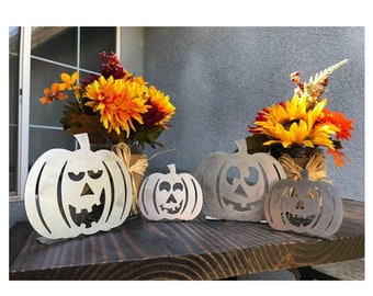 Standing Pumpkin cut outs svg cnc plasma
