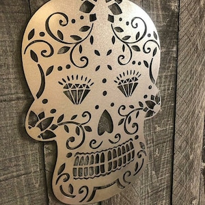 Sugar Skull 2 Svg Dxf cnc plasma laser