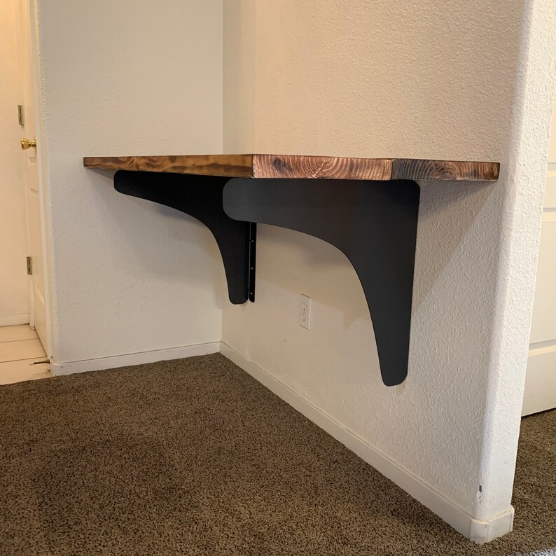 21 Wall Mount Desk BracketsTable BracketsDIY Brackets Etsy