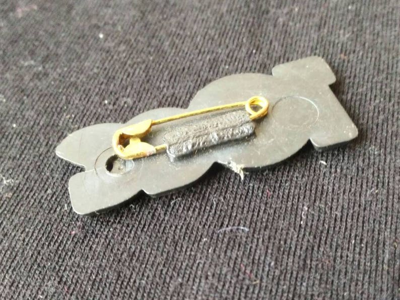 10cc vintage 80s plastic pin For your collection vintage relic of the legendary 10cc Amazing gift for fans of vintage items 80s.