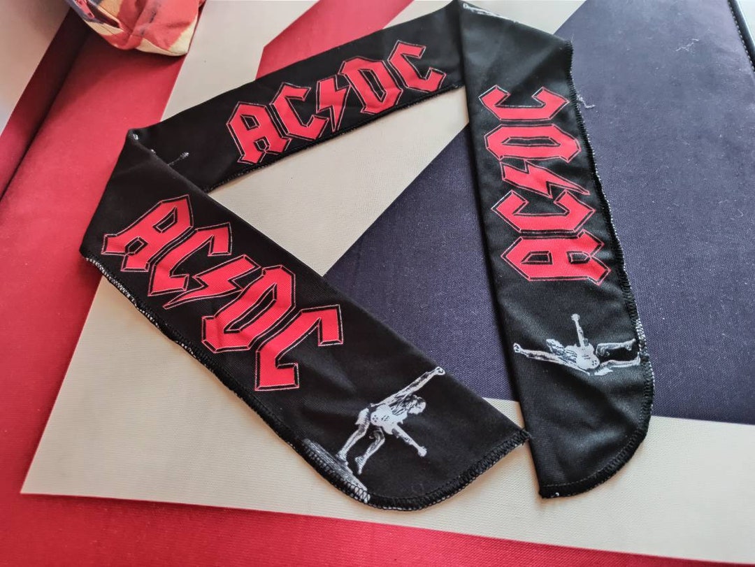 AC DC Stiff Upper Lip Genuine Vintage 2000 Hair Band From Italy Tour 00 ...