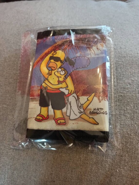 The Simpsons 1999 vintage 90s wallet deadstock, o… - image 4