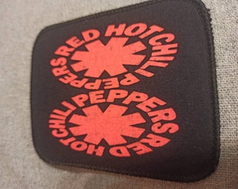 Red hot chili peppers vintage end 80s early 90s patch Faded red Fluo, extra rare item for real collectors vintage relic of the legendaryRHCP