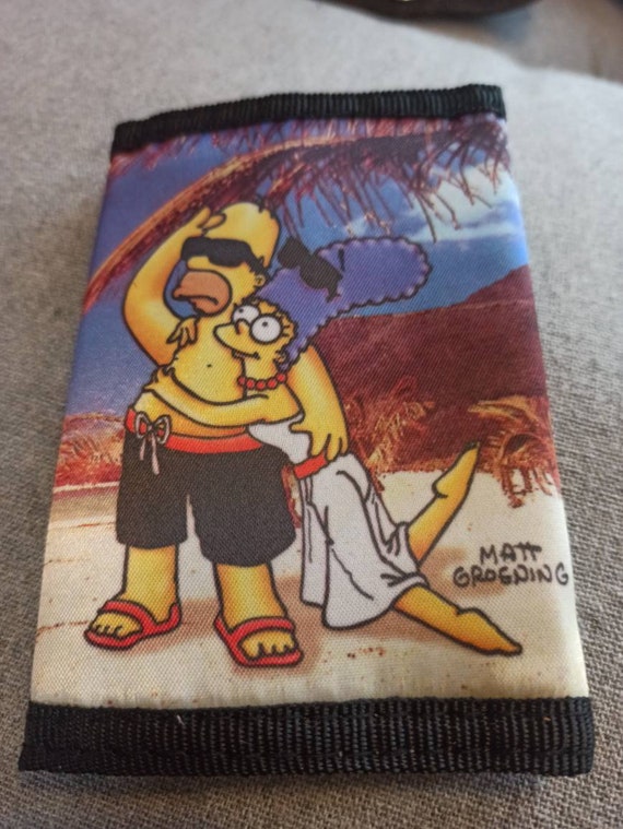 The Simpsons 1999 vintage 90s wallet deadstock, o… - image 1