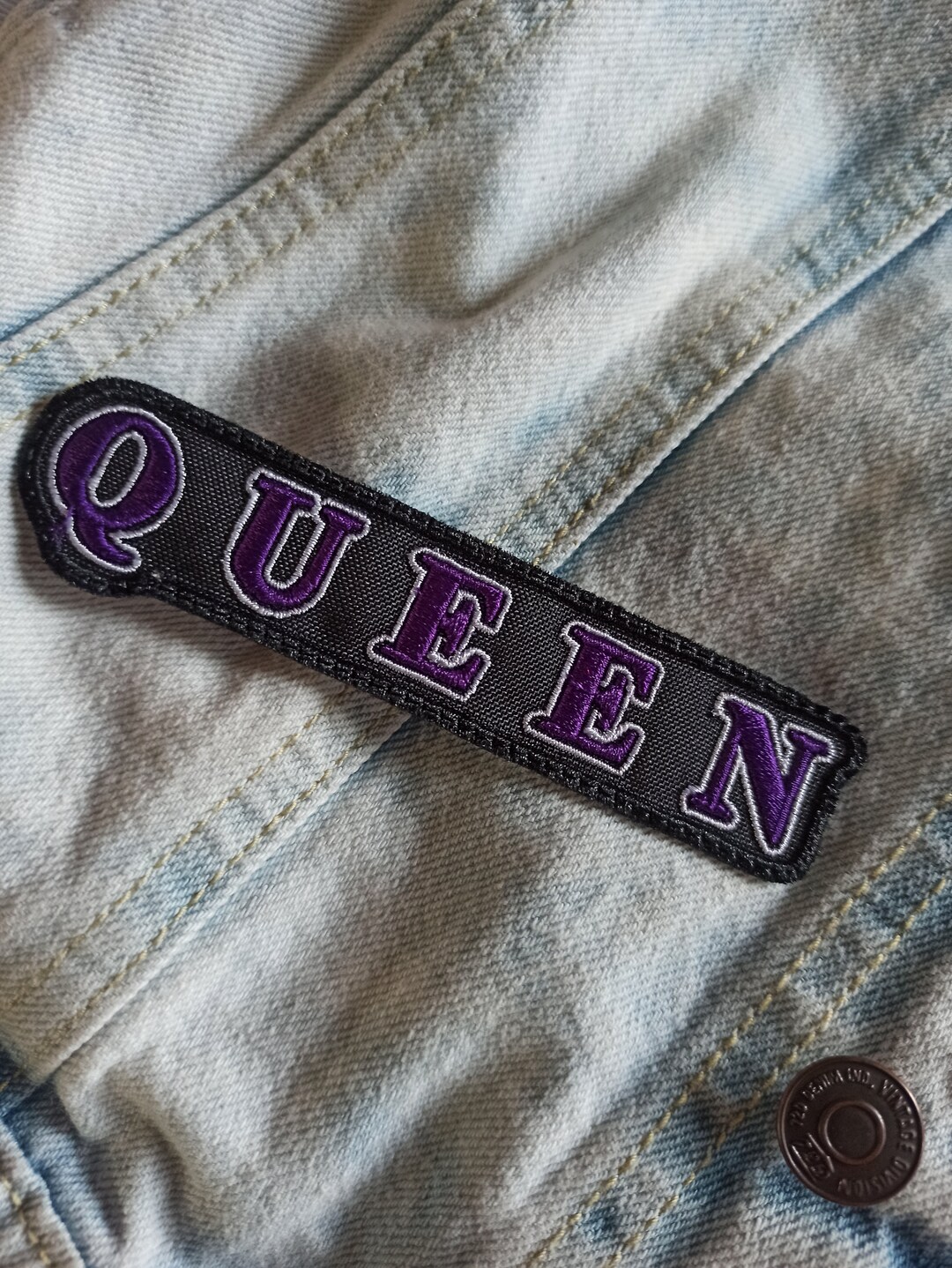 Queen, Vintage Patch 2004 Deadstock, Iron on Patch, Sew on Patch ...