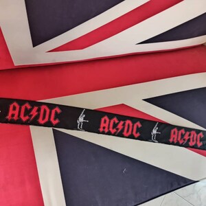 AC DC Stiff Upper Lip Genuine Vintage 2000 Hair Band From Italy Tour 00 ...