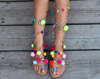 Genuine leather Sandals "Misty3" Handmade in Greece