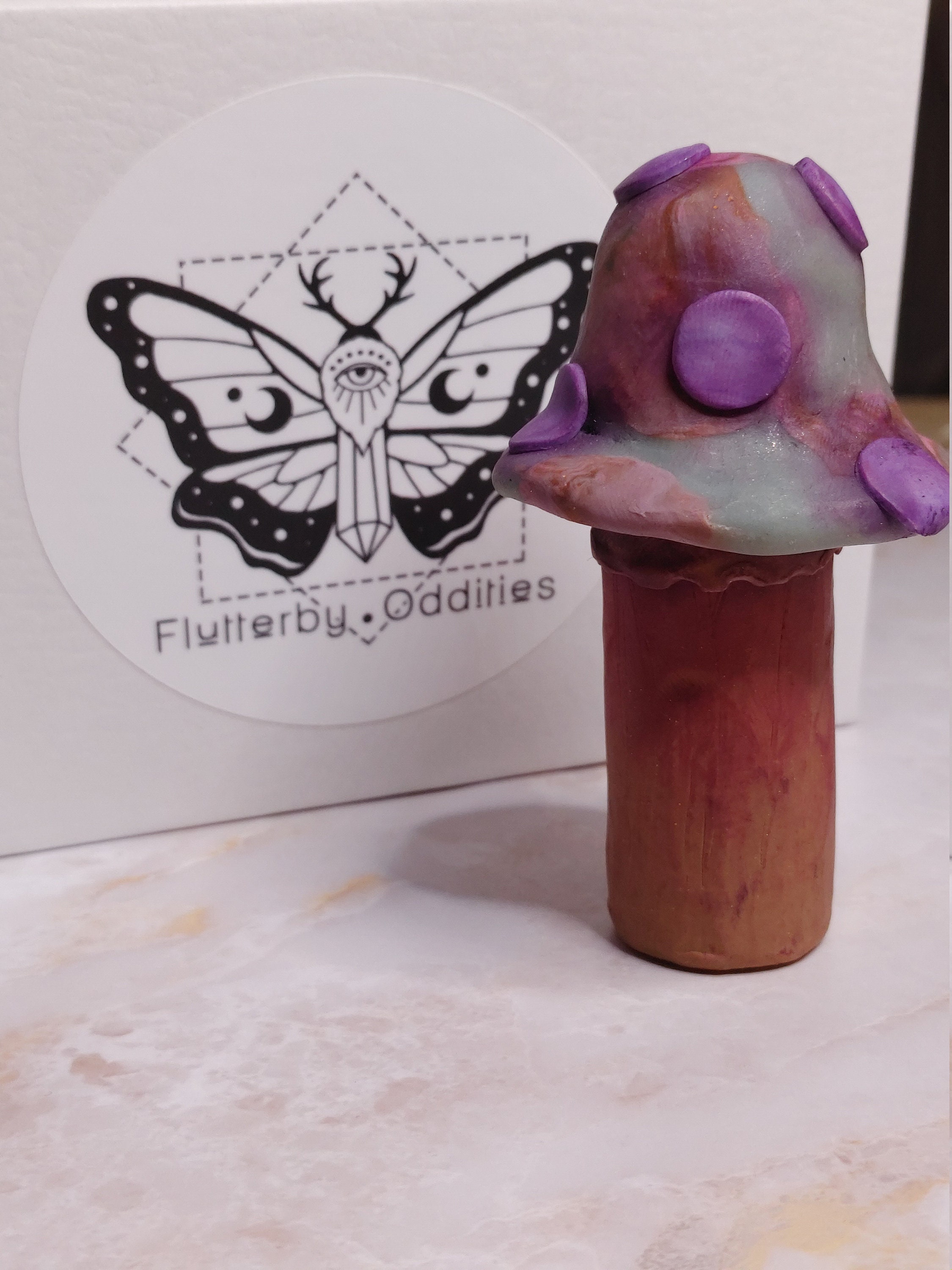 Mini Mushroom Stash Jar Mushroom Jar Stash Vial Secret Etsy