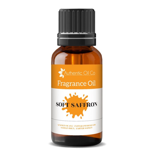 Soft saffron fragrance oil