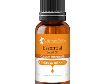 Lemon and Orange Essential Beard Oil