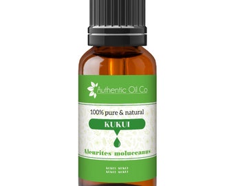 Kukui Oil 100% Pure & Natural