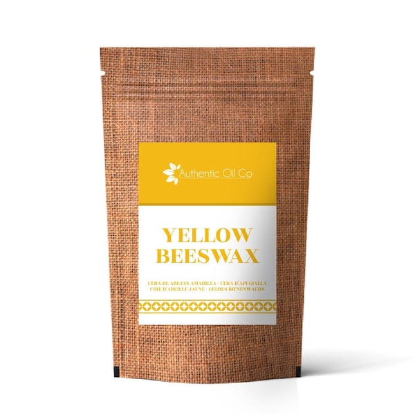 Yellow Beeswax Pellets