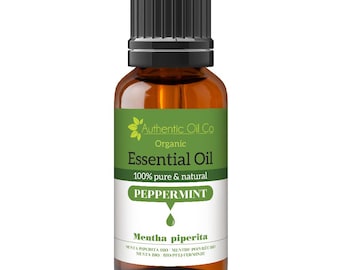 Peppermint Organic Essential Oil 100% Pure & Natural