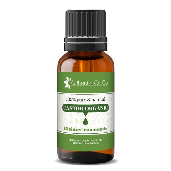 Castor Oil Organic 100% Pure & Natural