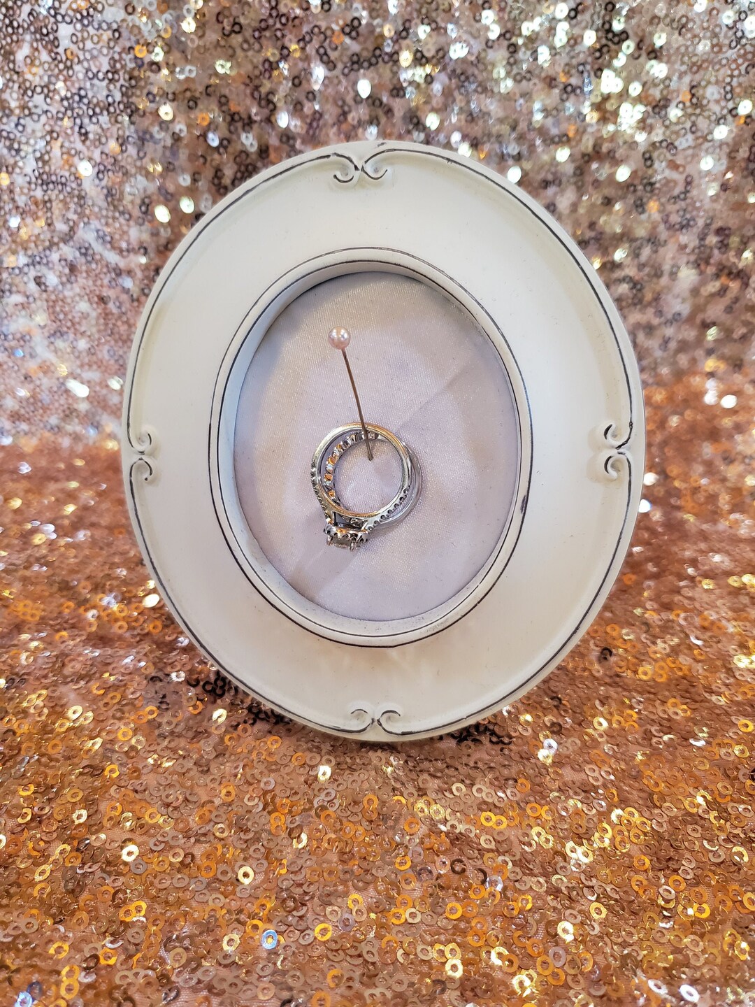 Wedding Ring Holder Frame Etsy