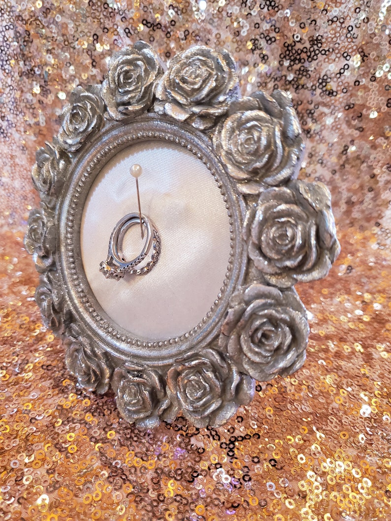 Wedding Ring Holder Frame Etsy
