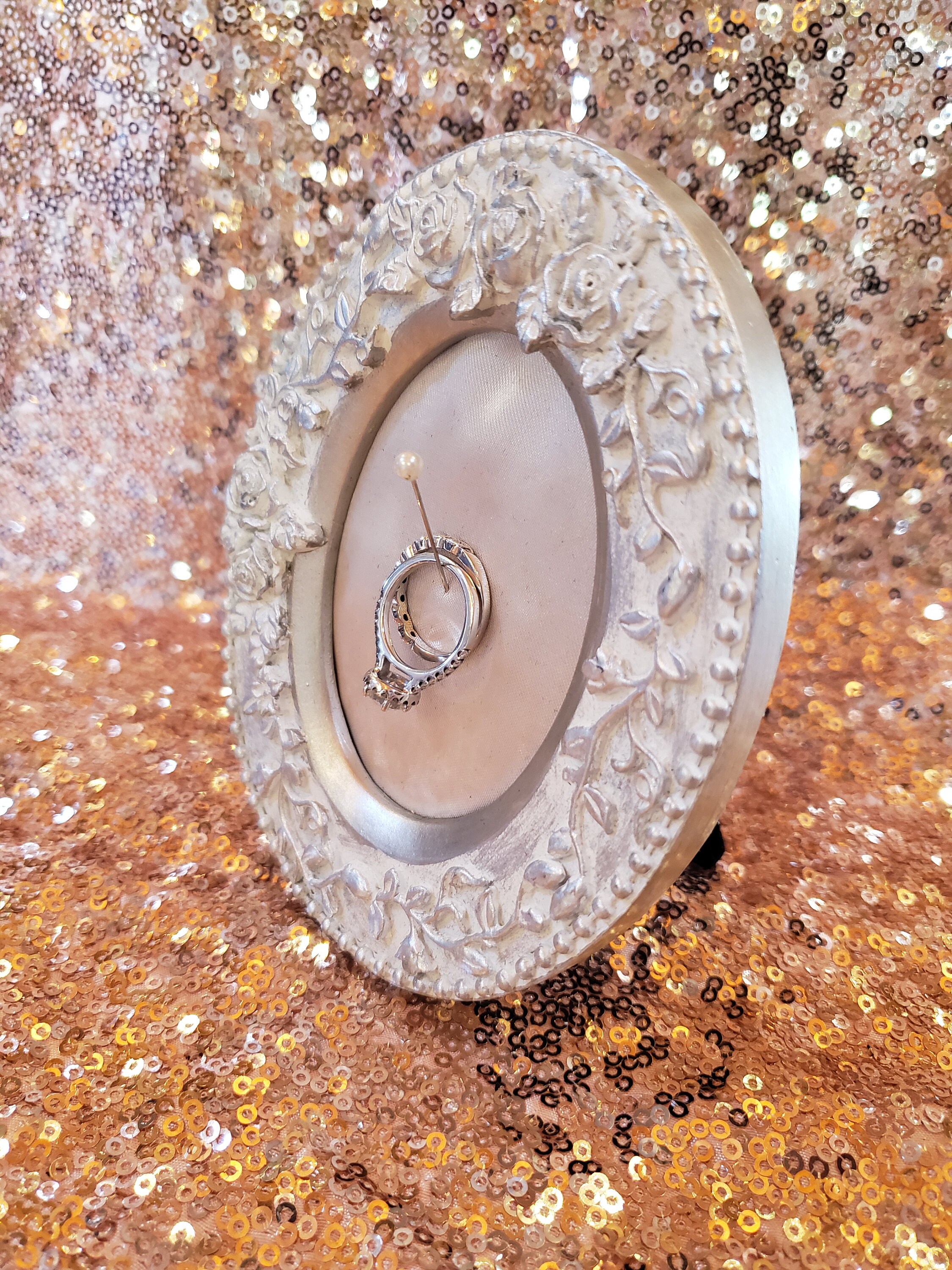 Wedding Ring Holder Frame Etsy