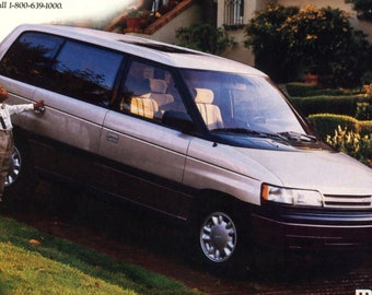 1992 Mazda MPV Minivan Ad (PPL-91-01)