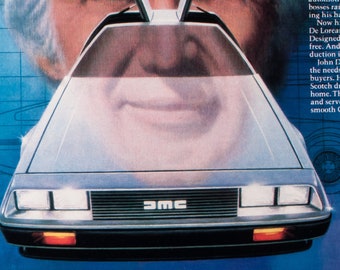 1982 DeLorean / Cutty Sark Ad (81-LIF-11)