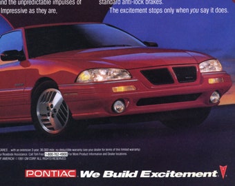 1992 Pontiac Grand Am Ad (PPL-91-03)
