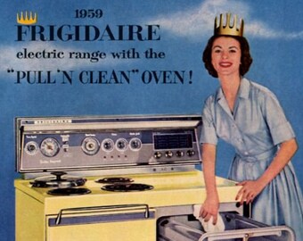frigidaire 1950's electric stove