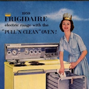 Frigidaire Electric Stove Ad from 1959 (59-BHG-10)