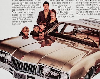 Vintage 1968 Oldsmobile Vista-Cruiser Ad