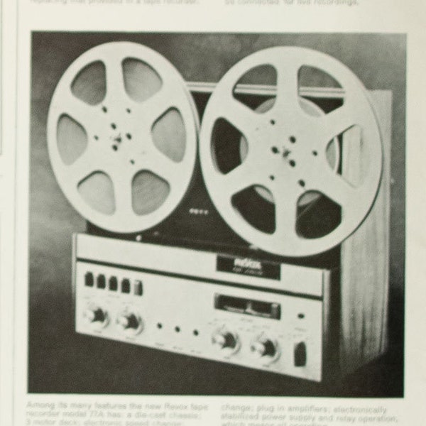 ReVox, Philips and other Audiophile British Magazine Ads from 1968 (68-LON-1ab)