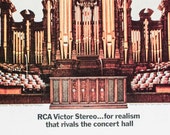 Vintage 1967 RCA Victor Pompeii Stereo Ad (67 POST-55)