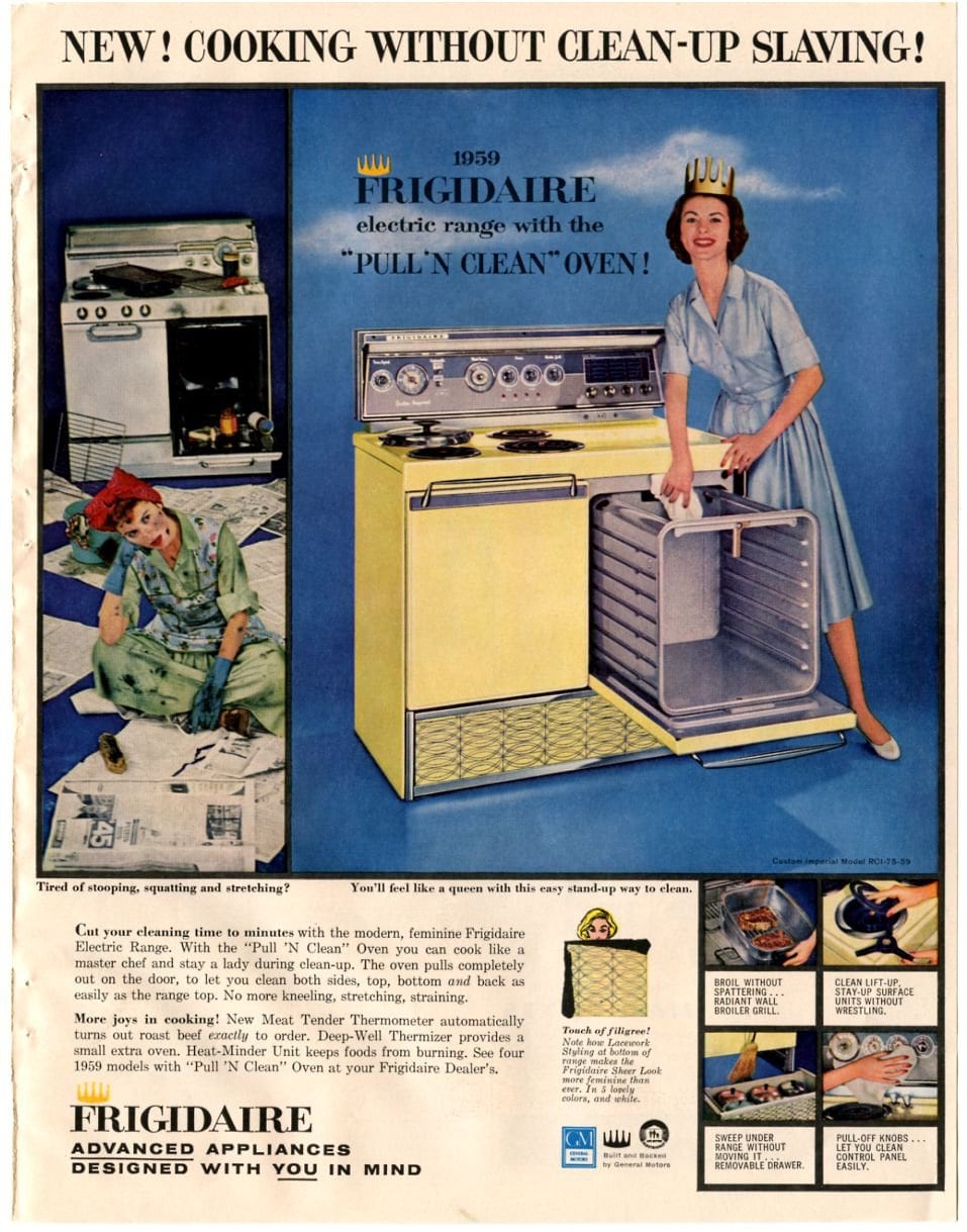 general motors frigidaire electric stove
