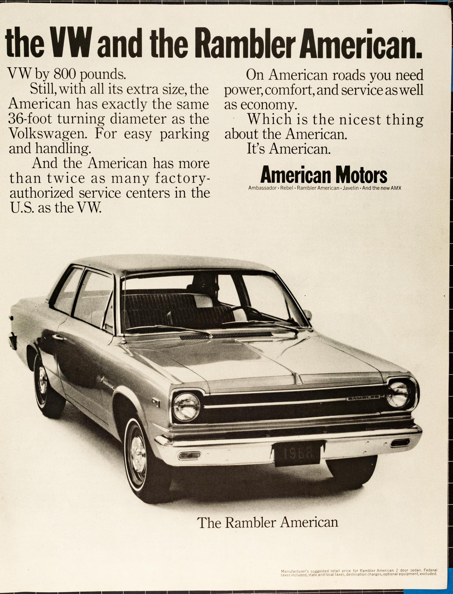 Rambler Car 1968