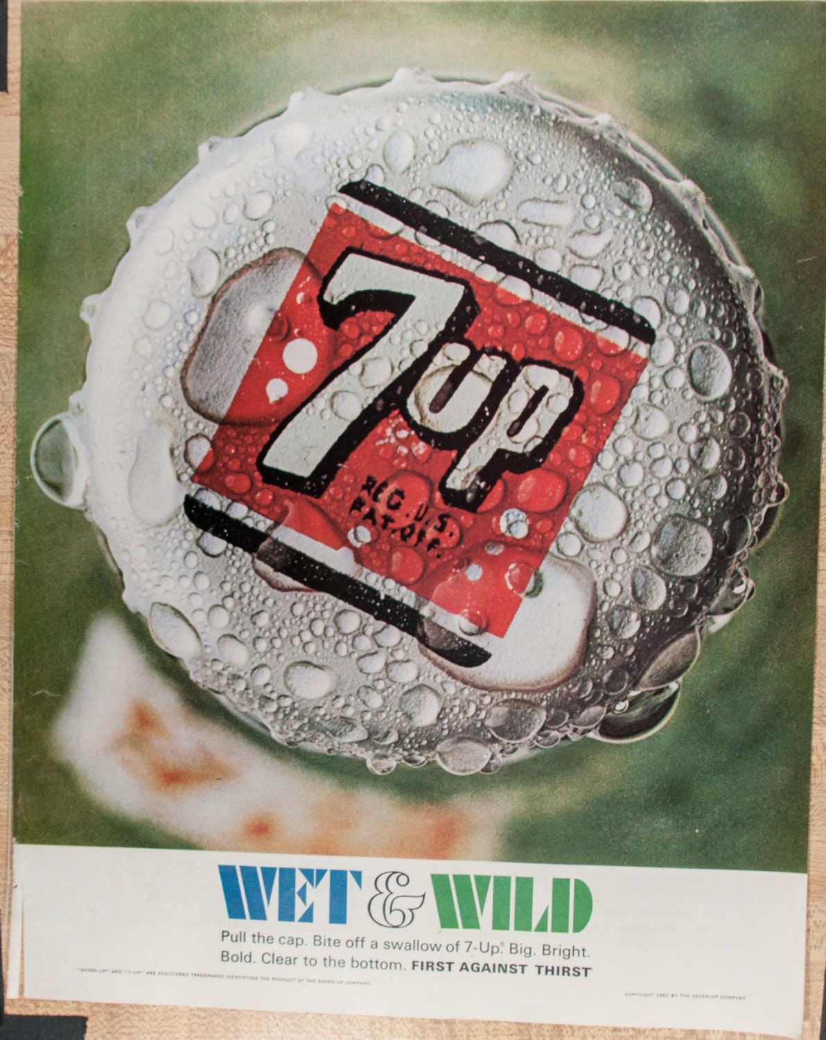 7up Ad - Etsy