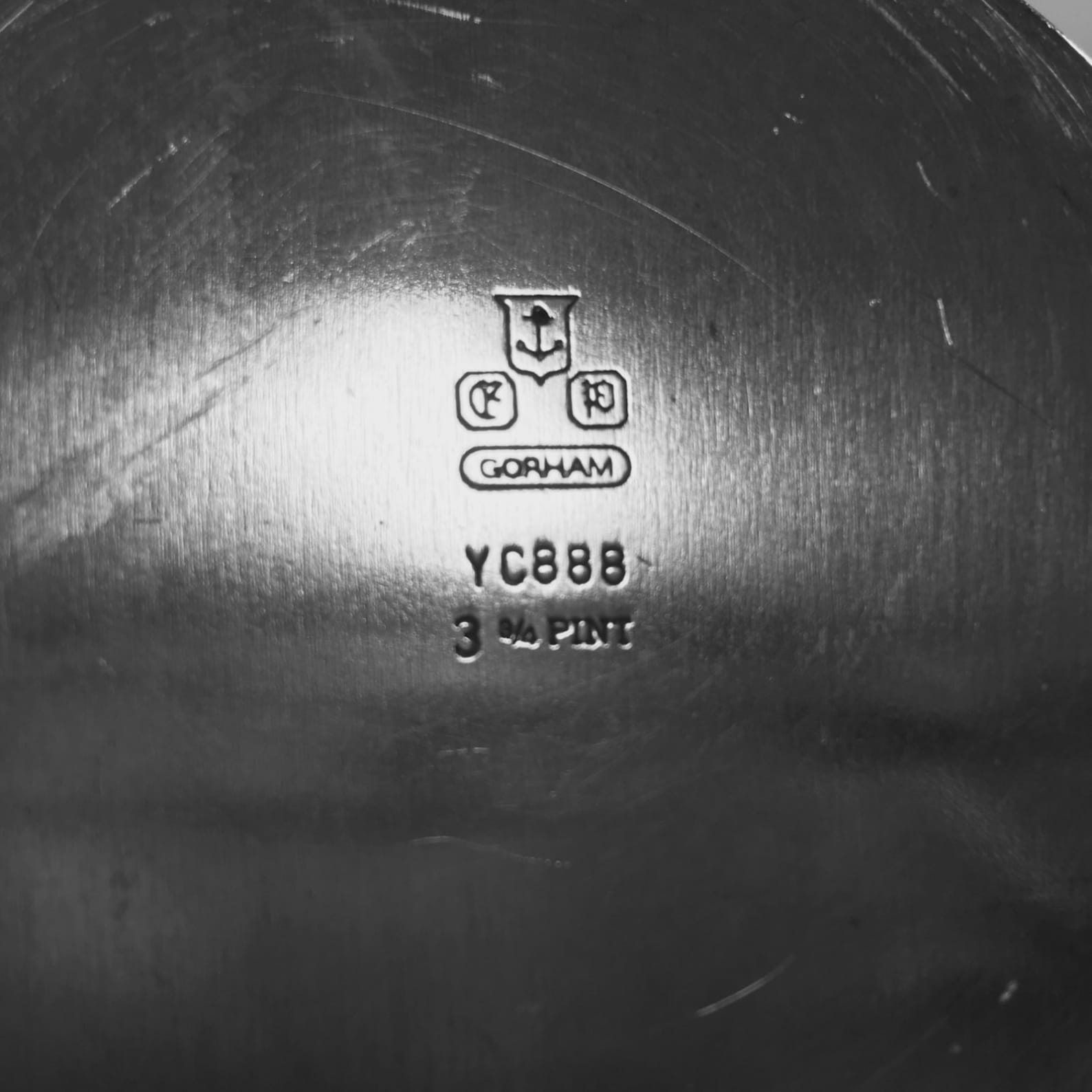 Rare Gorham Modern Pitcher Silver Plate YC888 1955 Etsy