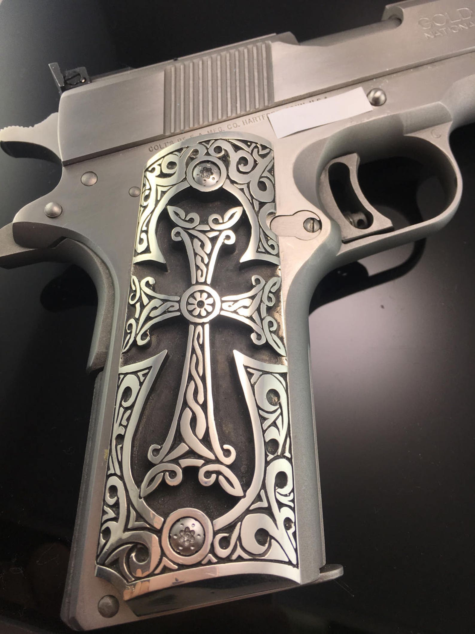 Can A Gun Grip Be Inlaid With Stone - pjpqe9r