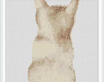 Cat cross stitch pattern, animal pattern, Cute thing cross stitch pattern, free shipping, cross stitch pdf, cross stitch pattern #432