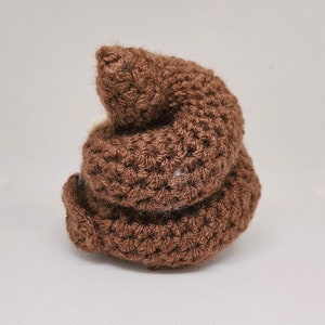 Mini Poop Crochet Crochet Poop Pattern: Positive Poo, Easy Crochet (PDF Download) - Etsy