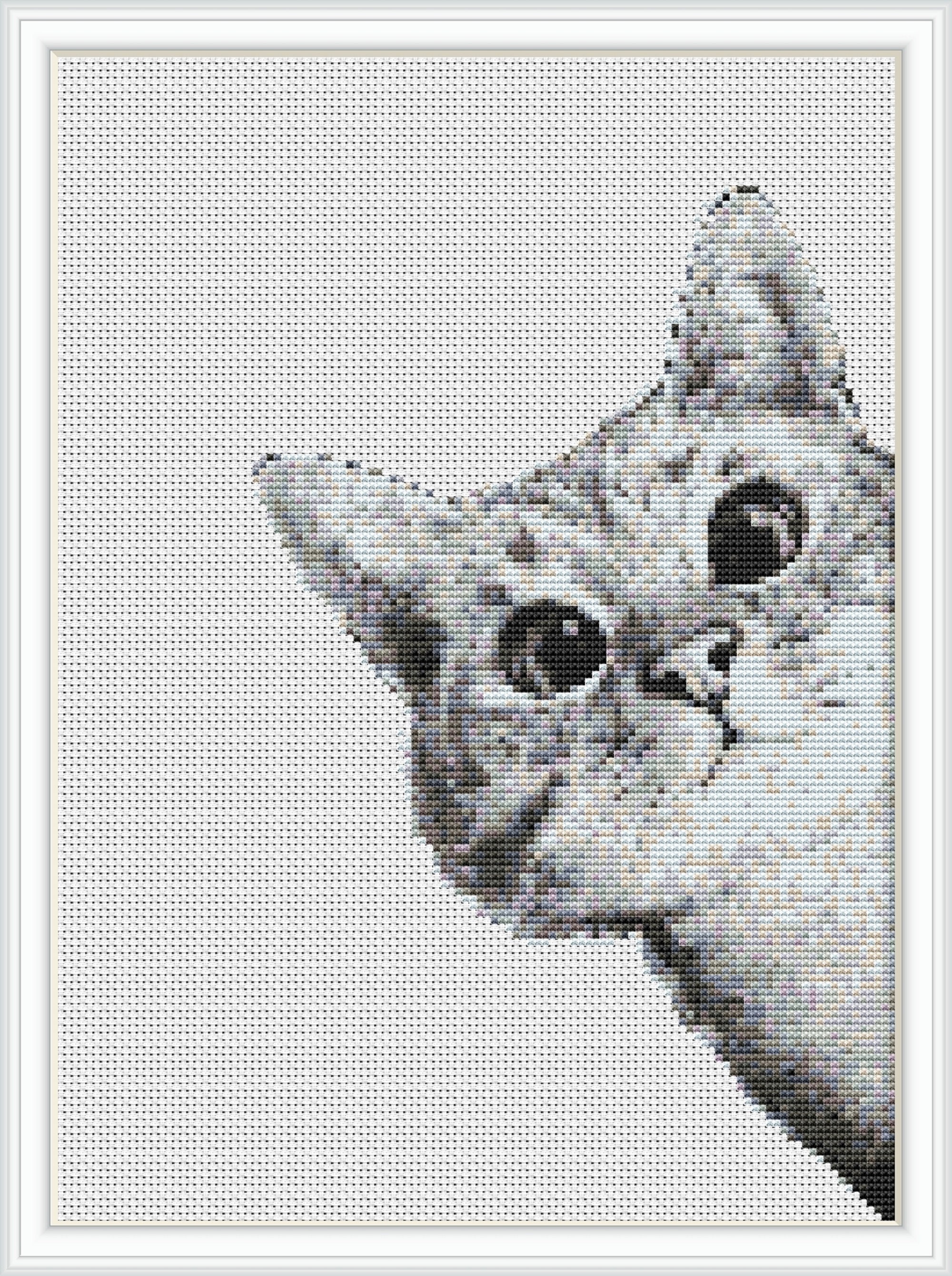 Cat Cross Stitch Pattern, Animal Pattern, Cute Thing Cross Stitch