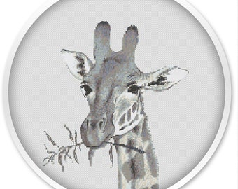 Giraffe cross stitch pattern, cross stitch PDF, animals cross stitch pdf, Giraffe stitching, free shipping #099