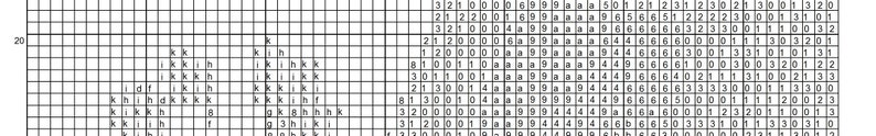 May include: A black and white grid with numbers from 0 to 9. The grid is divided into 9 squares, each containing 9 smaller squares. The numbers are arranged in a pattern, with the number 1 appearing in the top left corner of each square, the number 2 appearing in the top right corner of each square, and so on.