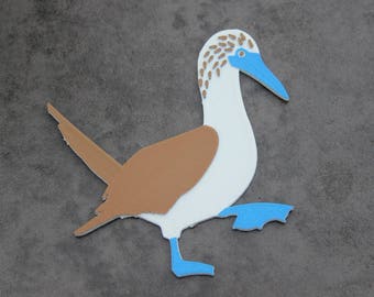 Blue-Footed Booby (Sula nebouxii) Magnet