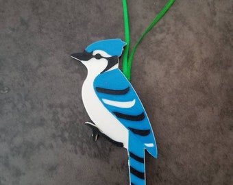 Blue Jay (Cyanocitta cristata) Ornament