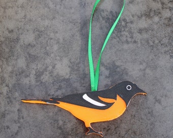 Baltimore Oriole (Icterus galbula) Ornament