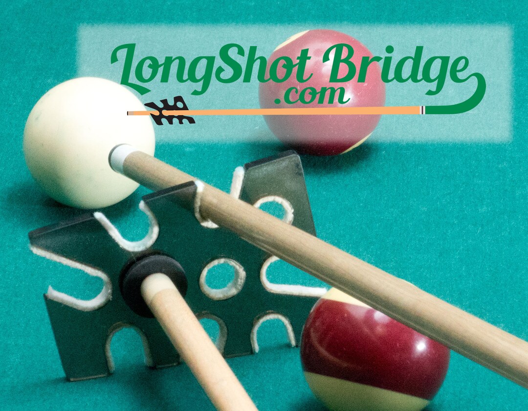 Longshot Bridge Mechanical Billiard Bridge Pool Bridge Etsy